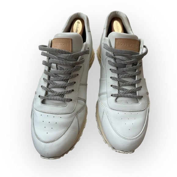 Louis Vuitton Other - AUTHENTIC Louis Vuitton RUN AWAY LEATHER LOW TRAINERS Sz 7